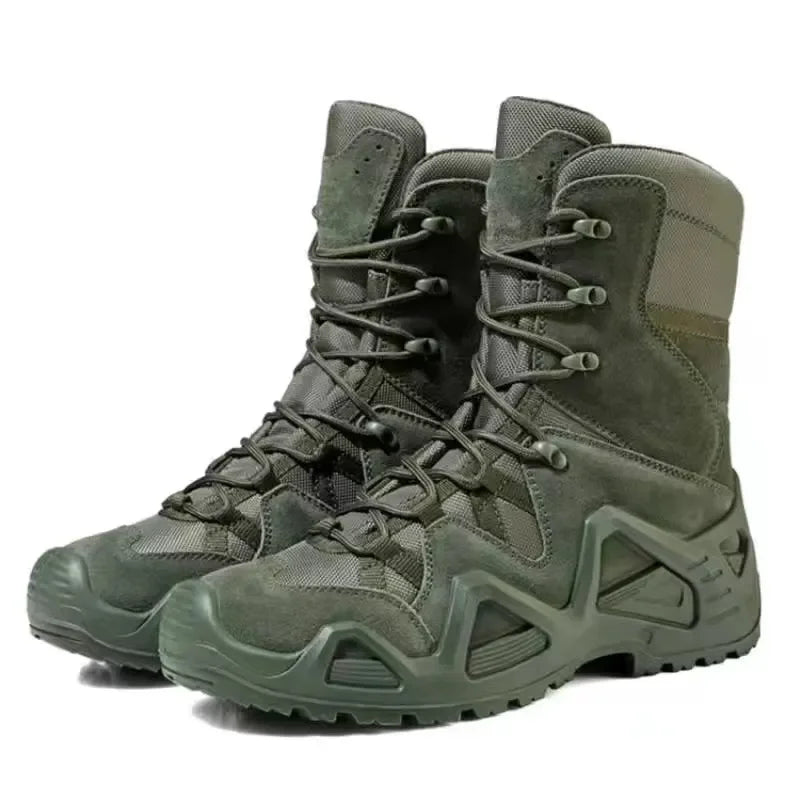 Military Man Tactical Boots Safety Shoes Men For Work Army Boot Winter Boots Hiking Boots Military Tactical Boots Men's Shoes