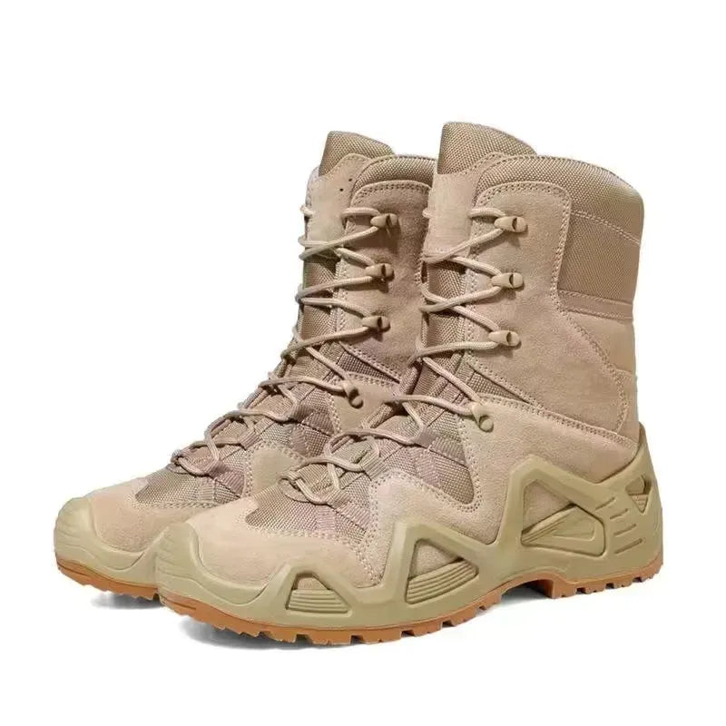 Military Man Tactical Boots Safety Shoes Men For Work Army Boot Winter Boots Hiking Boots Military Tactical Boots Men's Shoes