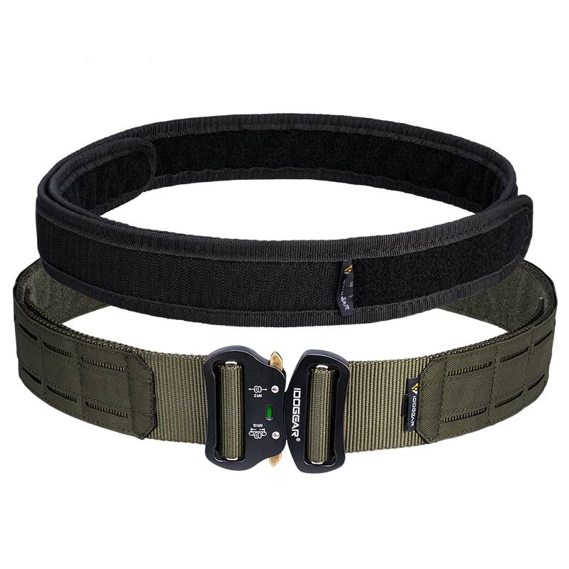 Tactical Outdoor Belt And Cummerbund Sets Quick Release Buckle MOLLE Hunting Outdoor Mens Belt Durable Two-in-One Cummerbunds