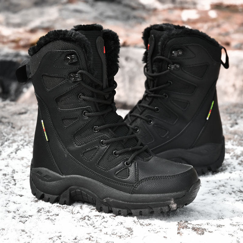 chaussures pour missions statiques, garde statique hiver