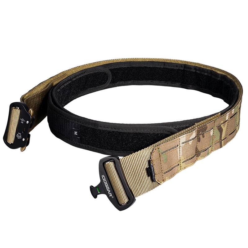 Tactical Outdoor Belt And Cummerbund Sets Quick Release Buckle MOLLE Hunting Outdoor Mens Belt Durable Two-in-One Cummerbunds