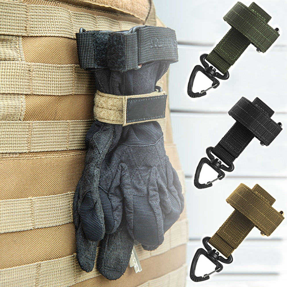 Porte gants adaptable ceinturon ou passants molle