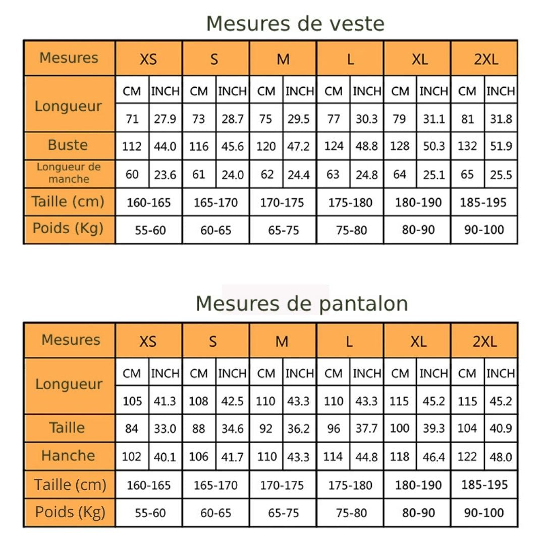 Treillis de combat complet